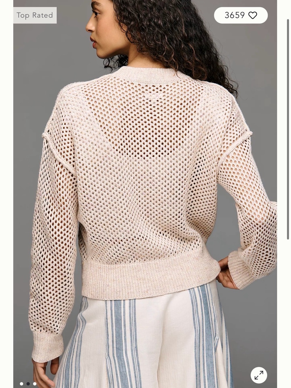 Pilcro Stitchy Bomber Cardigan - Picture 2 of 6